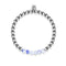 Joyeux | Argent | Jade Porcelaine | Bracelet d'expression de pierres précieuses